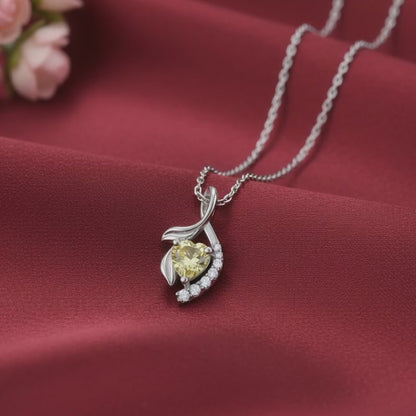 Silver At Last Pendant With Link Chain