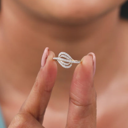 Gold Sassy Lab Grown Diamond Ring