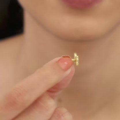 Golden Cheerful Flutter Watch Pins