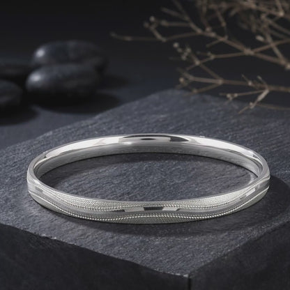 Silver Gurpreet Kada For Him