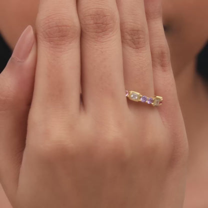 Golden Heavenly Affection Ring