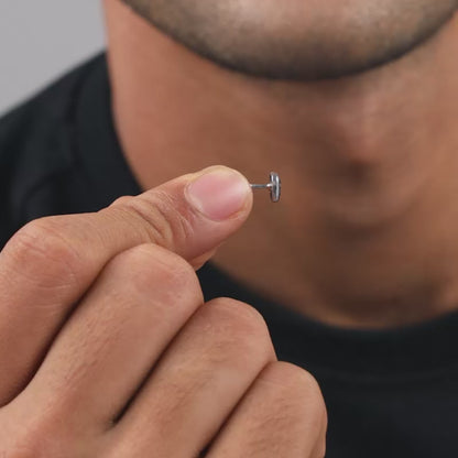 Silver Nightline Stud For Him