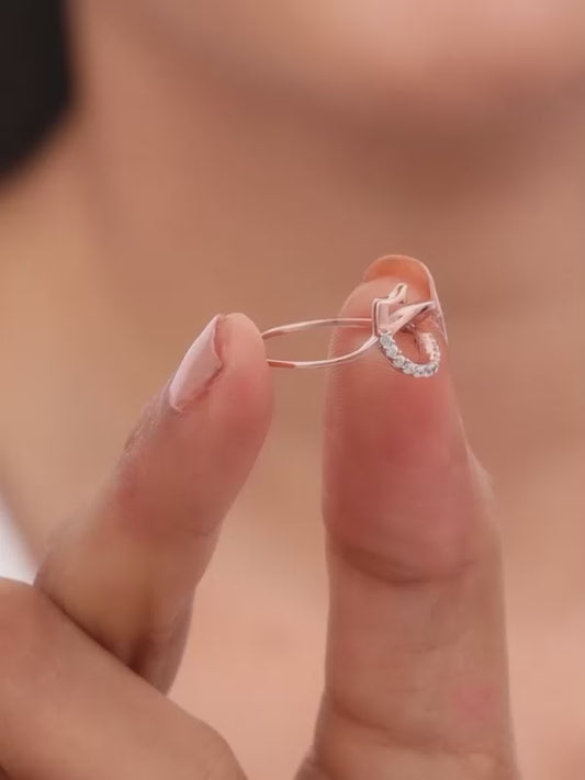 Rose Gold Noah's Arc Ring