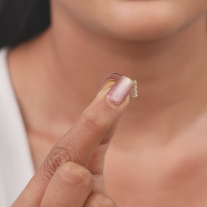 Gold Vine of Love Lab Grown Diamond Earrings