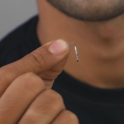 Silver Alpine Stud For Him