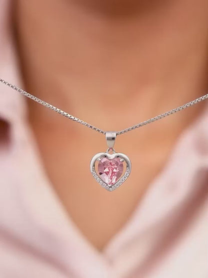 Silver Valentine Pendant