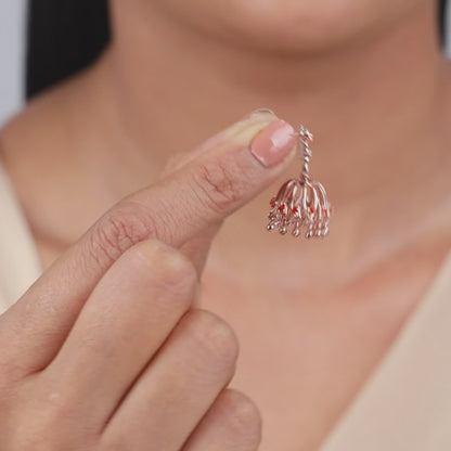 Rose Gold Ataecina Jhumki