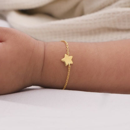 Golden Star Kids Bracelet (0 - 2 Years)