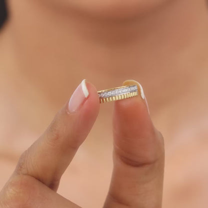 Gold Empress Shine Lab Grown Diamond Ring