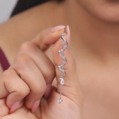 Silver All My Life Dangler Earrings