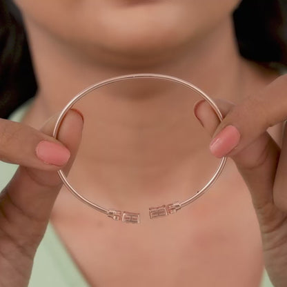 Rose Gold Adorable Cuff Bracelet