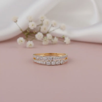 Gold Auradelle Lab Grown Diamond Ring