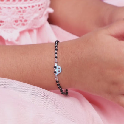 Silver Lil' Racer Kids Bracelet (2 - 8 Years)