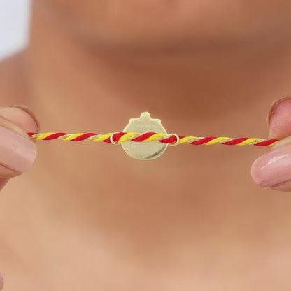 Golden Doraemon Kids Rakhi