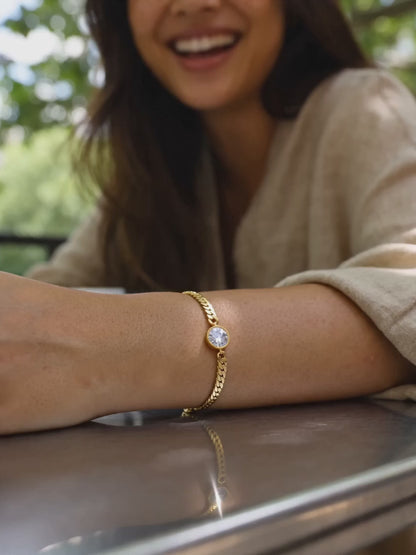IXIA by GIVA No Noise Gold Plated Bracelet