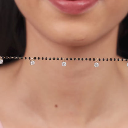 Gold Ankitha Lab Grown Diamond Mangalsutra