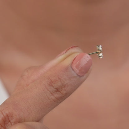 Gold Grace Follows Lab Grown Diamond Earrings