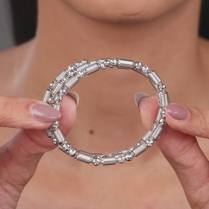 Silver Calm Down Bracelet