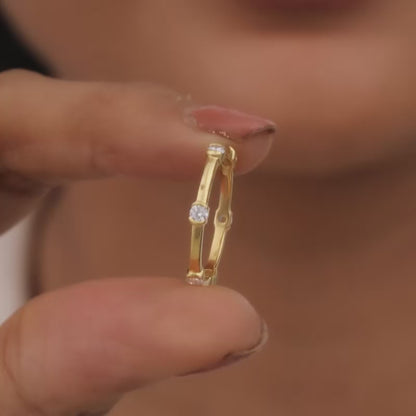 Gold Heavenly Elegance Diamond Ring