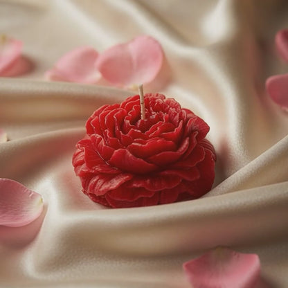 Love in Bloom Rose Candle