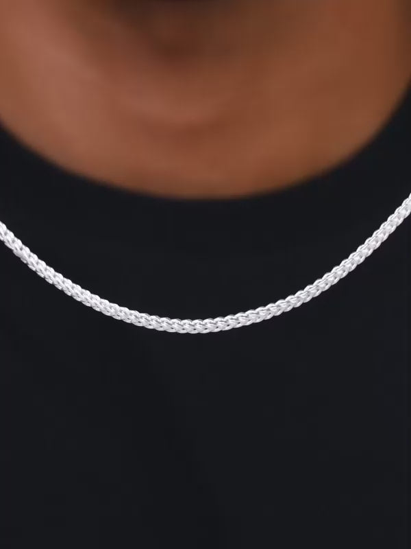 Silver Classic Love Chain for Him