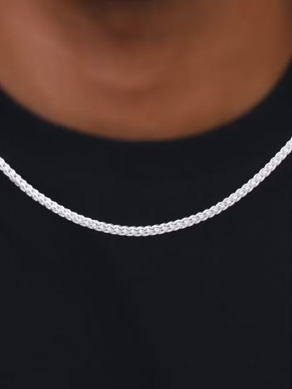 Silver Classic Love Chain for Him