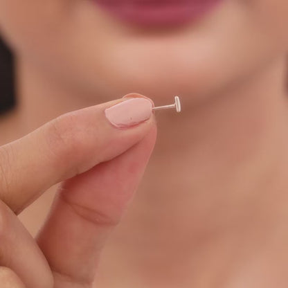 Rose Gold Delta Shine Earrings