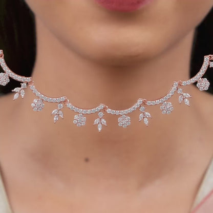 Rose Gold Katherine Necklace