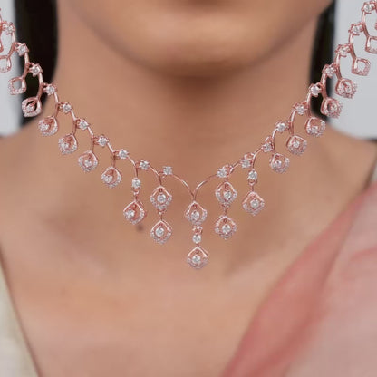 Rose Gold Gloria Necklace