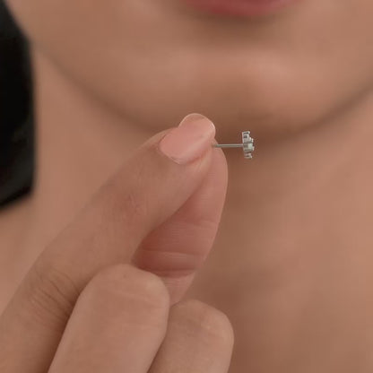 Silver Sela Ear Piercings