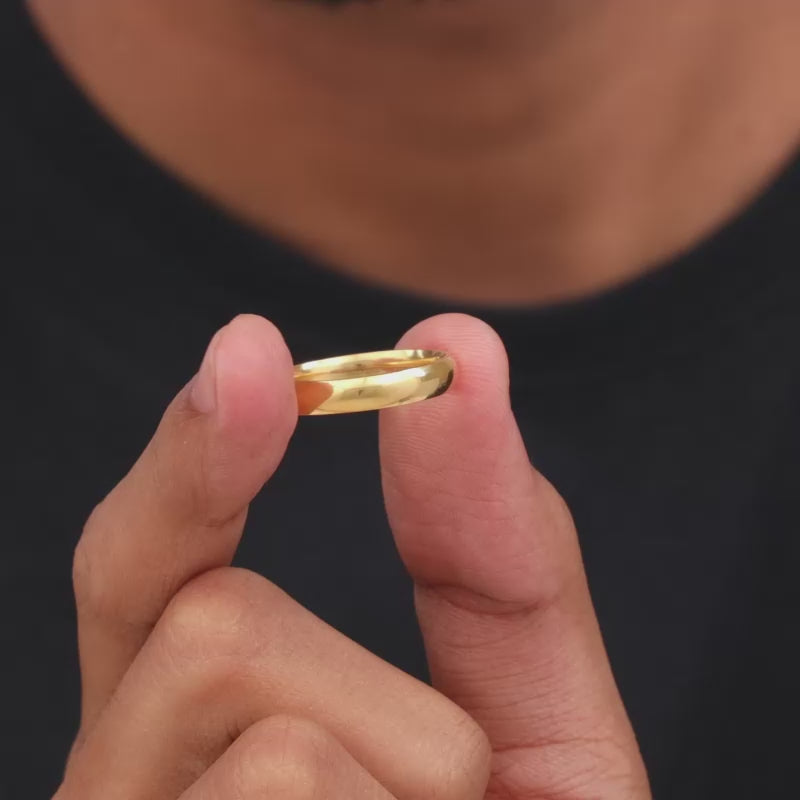 Golden Classic Band For Him