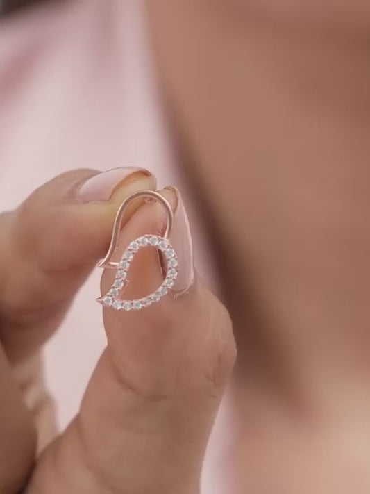 Rose Gold Mango Magic Earrings