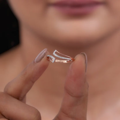 Rose Gold Classique Lab Grown Diamond Ring