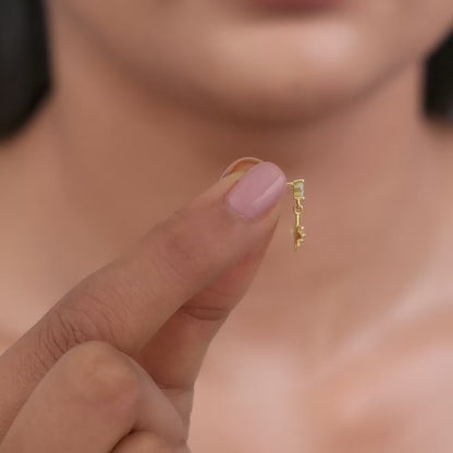 Golden Sunny Ear Piercings