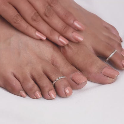 Oxidised Silver Shakuntala Set