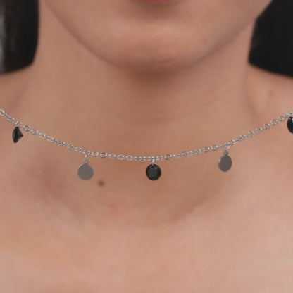 Silver Dazzle Dot Bracelet