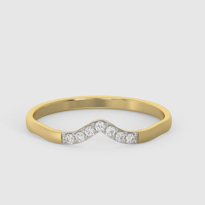 Gold Rise Diamond Ring