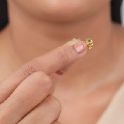 Golden Clio Earrings