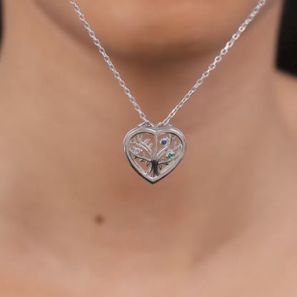 Silver Rooted in Her Necklace