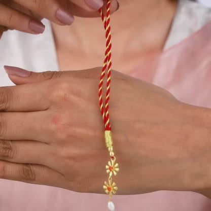 The Bhabhi's Joy Lumba Rakhi Set of 2