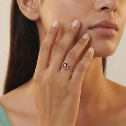 Rose Gold Pomona Ring