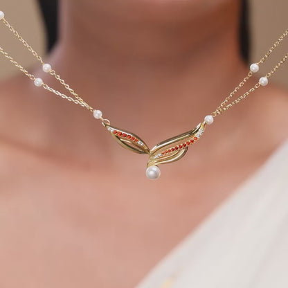 Golden Mahadevi Necklace