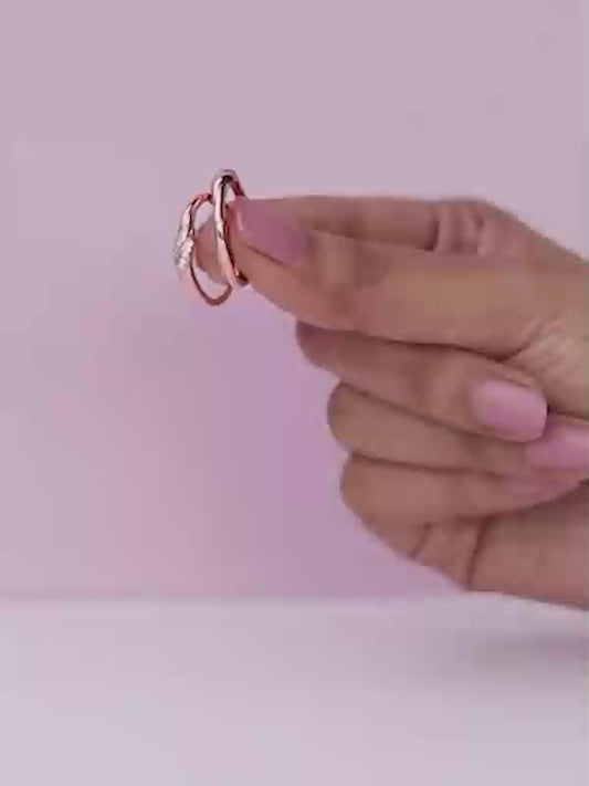 Rose Gold Couple Goals Ring