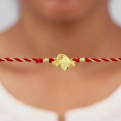Golden Bala Ganpati Rakhi