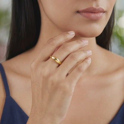 Golden Minimal Curve Ring