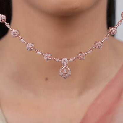 Rose Gold Sharon Necklace