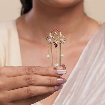 Golden Kali Hair Pin