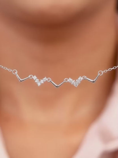 Silver Meandering Bracelet