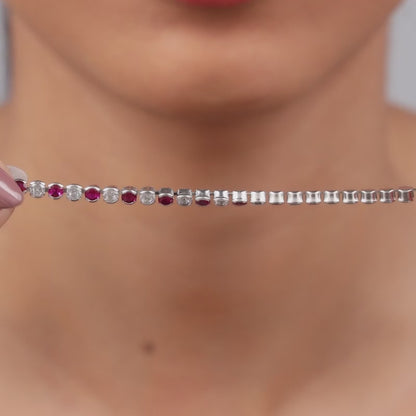 Silver Duo Luminous Bracelet