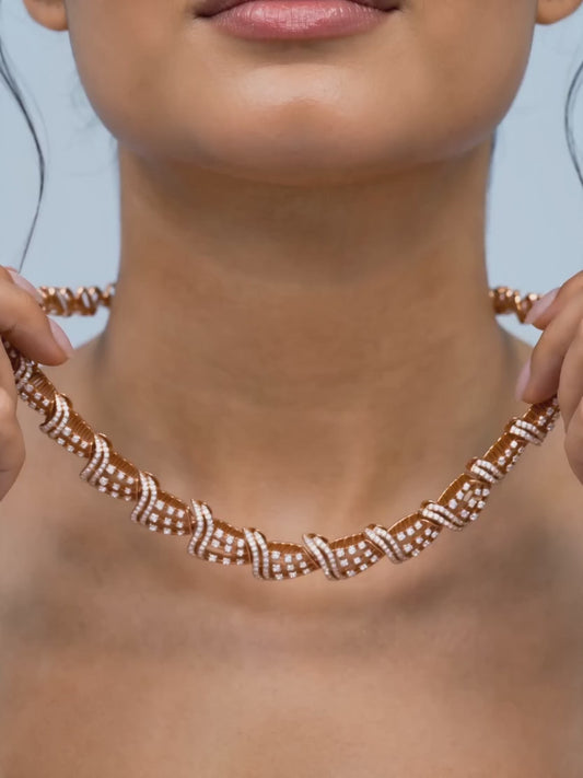 Rose Gold Kirsten Necklace